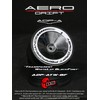 AERO DRIFT PERFORMANCE : Sloped Transparent/White Lip Aero Drift Performance