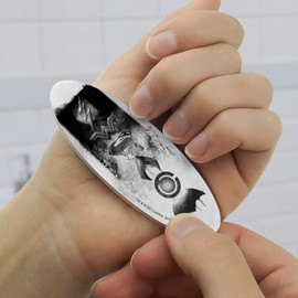 Justice League Justice League Emblems Double-Sided Oval Nail File Emery Board Set 4 Pack