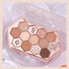 YAYAMIYA Cute Honeycomb 12 Color Makeup Palette, Eye Shadow Palette,
