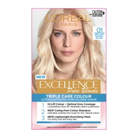 L'Oréal Paris Excellence Creme 01 Very Light Natural Blonde (100 Percent Grey Coverage)