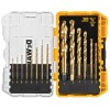 DEWALT 14 Piece Titanium Nitride Jobber Length Twist Drill Bit