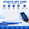 30 PCS NTAG215 NFC Cards, Rewritable Programmable PVC NFC Cards
