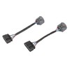 2PCS Left and Right Wiring Harness Adapter HID to Halogen