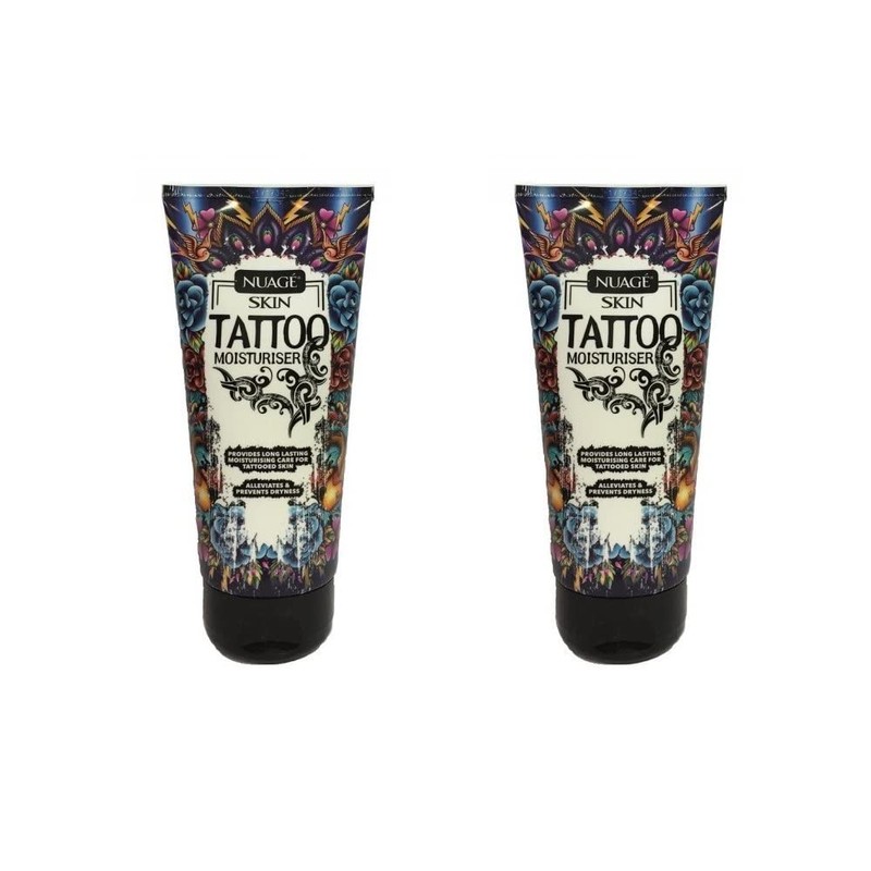 Nuage Skin Tattoo (2 Pack) Tattoo Moisturiser and Aftercare Lotion