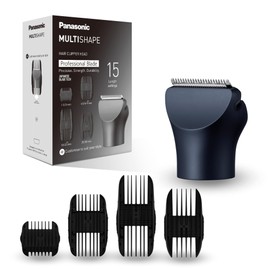 Panasonic ER-CHC1 Multishape Modular Personal Care System, Hair Clipper Head Attachment, 15 Length Settings, 4 Comb Attachments, Black