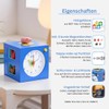 KOOKOO KidsAlarm blue, alarm clock for children including 5 farm