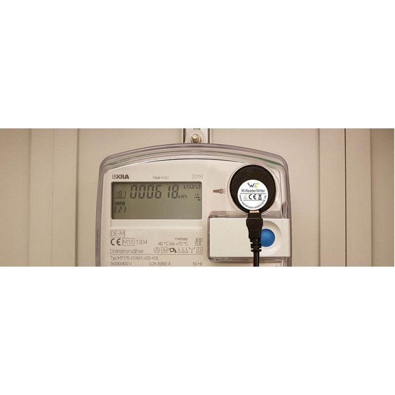 Weidmann Electronic Power Meter, Smart Meter IR (Infrared) Write/Read Head