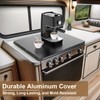 Aluminum RV Stove Top Cover & Gas Burner Board -