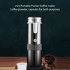 Jiawu Tragbare Kaffeemaschine, Kapsel-Espressomaschine, Druck-Espressomaschine, Kompatibel mit K-Cup-Kapseln und Gemahlenem