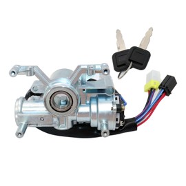Prefer Warehouse Ignition Lock Cylinder Switch Compatible with Isuzu NPR-HD NPR NQR NRR 4HE1 4HK1 1995 1996 1997 1998 1999 2000 2001 2002 2003 2004 2005 2006 2007 Replace IDL229
