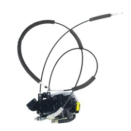 VEELECP Door Lock Actuator Compatible with 2011-2017 Juke Front Left Driver Side Door Latch with Cable Assembly