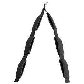 Sarini Triceps Rope Cable Attachment, 3 Handle Lengths in 1 Rope for Greater Range of Movement, Triceps Pull Rope for Push Downs, Crunches, Facepulls