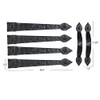 Household Essentials Hinge IT Premium Carriage House Handle & Hinge,