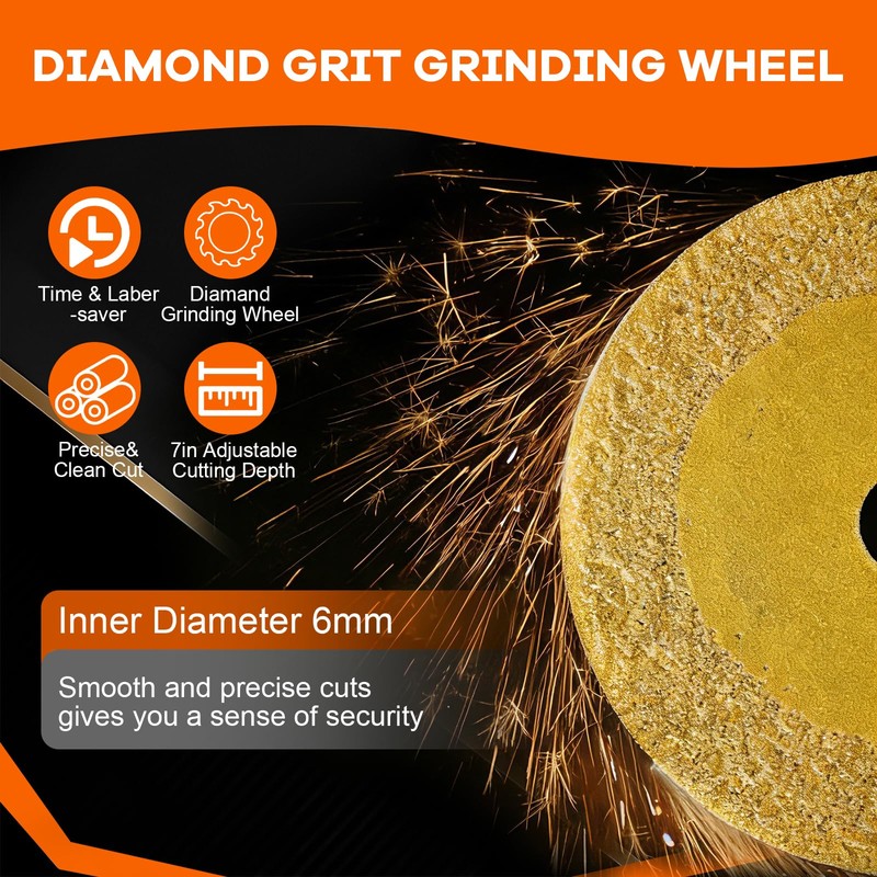 Inside Pipe Cutter for PVC Pipe Cutter,with 4 Diamond Grit