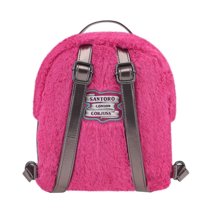 SANTORO GORJUSS Damen Mochila Pequeña Furry 979GJ02 Tagesrucksack, Fuchsia