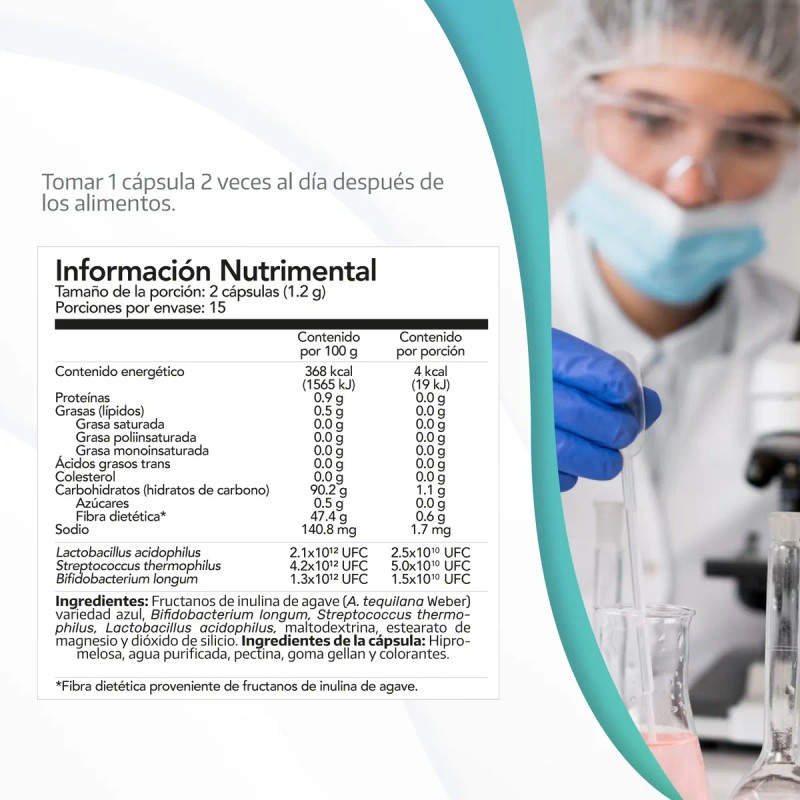 Zenbiotico Rnl Capsulas Nin Antes Simbin Sabor