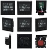Wengart Home Thermostat Programmable WG03-4,AC230V Max3A Touch Screen LCD Display