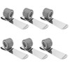BOBOZHONG Stainless Steel Pen Holder, Pack of 6 Pen Holder