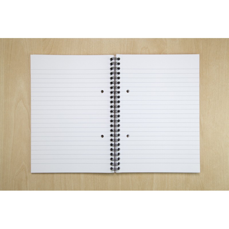 Oxford My Notes A5 Card Cover Wirebound Notebook, Ruled and