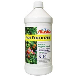 Alaska Fish Emulsion Liquid Organic All Purpose Plant Food 1 qt.