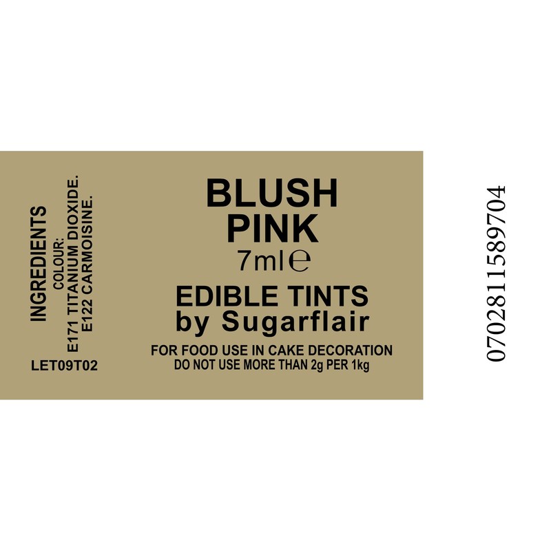 Sugarflair Blossom Tint Edible Dusting Colour - Blush Pink