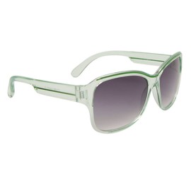 FancyG Classic Fashion Style Oversized Transparence Designed UV Protection Sunglasses Transparent Frame Eyewear - Gren