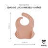 AMABABY - Babero Silicon para Bebé - Baberos Bebé -