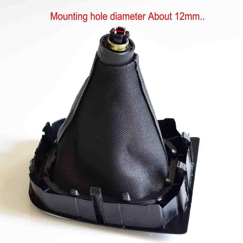 Yoegerery 5/6 Speed Car Gear Shift Knob Boot Gearstick Gaiter