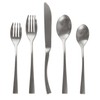 Knork N6PMMF0 260 Curve Collection Flatware Set (20 Piece), Matte