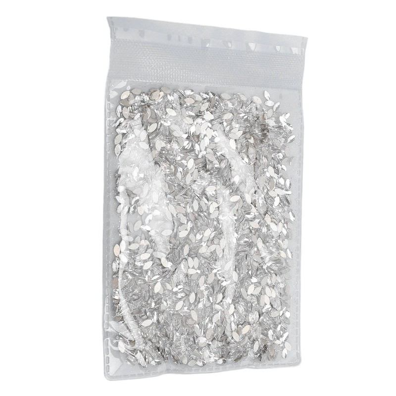 Flatback Rhinestones Decorative Sparkling Portable Nail Art Rhinestone for Clothes