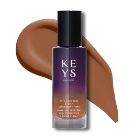 Keys Soulcare It's Like Skin 2-In-1 Concealer + Tint, Brightens & Blurs with Niacinamide & Squalane for Radiant Skin, Vegan, Cruelty-Free, 1 Fl Oz