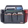 Zafit Bedside Caddy, Large Size Storage Organizer with 8 Pockets