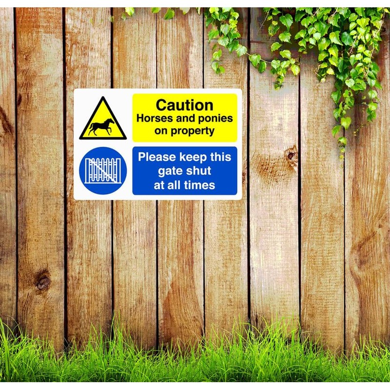 Safety First Display LTD Please keep this gate shut at