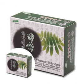 Mugwort Exfoliating Body Soap Herbal Soap 4ea