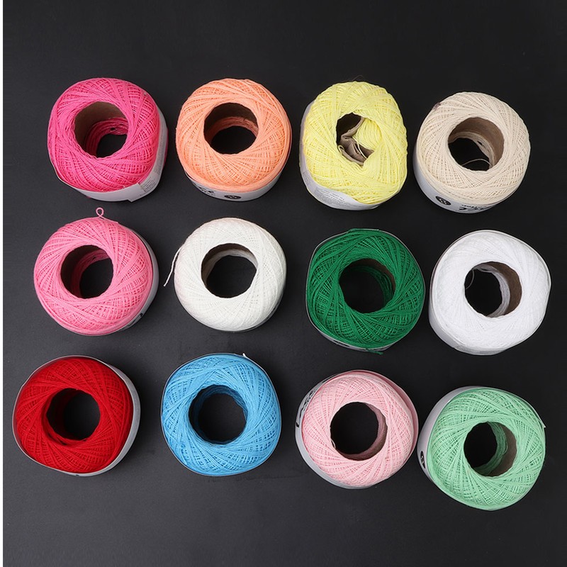 Lace Line Cotton Hand Crocheted Summer Silk Light Thin Line