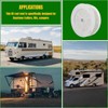 RV Vent Cover, ABS Plastic Mushroom Vent Cap for Camper