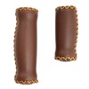 Belo VLG-617-3A Bicycle Grip, Barrel, Brown, 5.0 inches (127 mm),