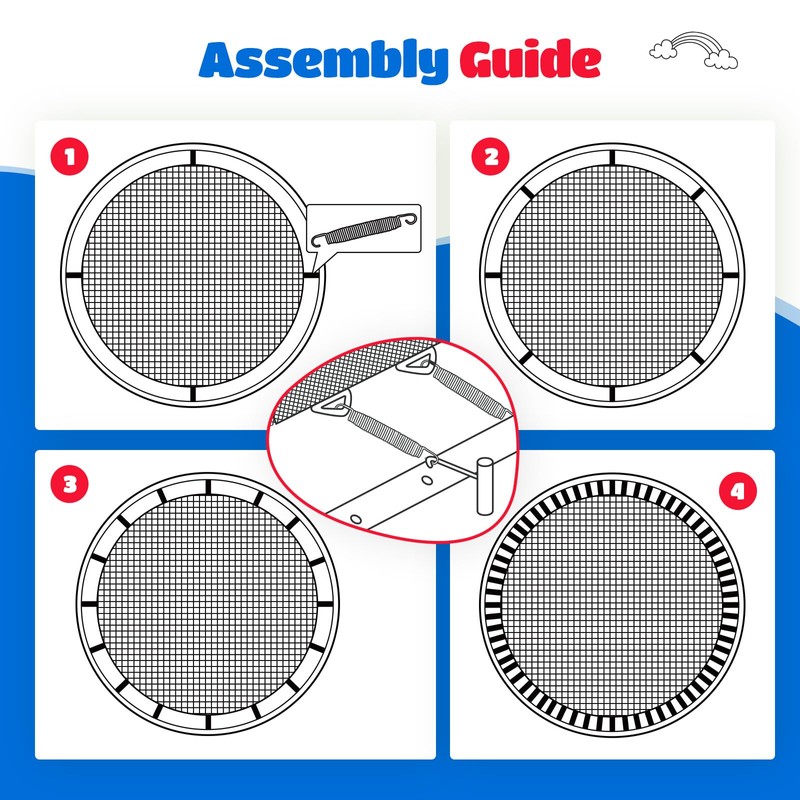 ORCC Trampoline Mat 16 15 14 12 11 FT for