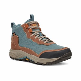 Teva Women's Ridgeview Mid RP Hiking Boot, Tan/Trooper, 9