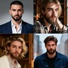 Fake Beard Goatee Mustache Realistic 100% Full Hand Tied Facial