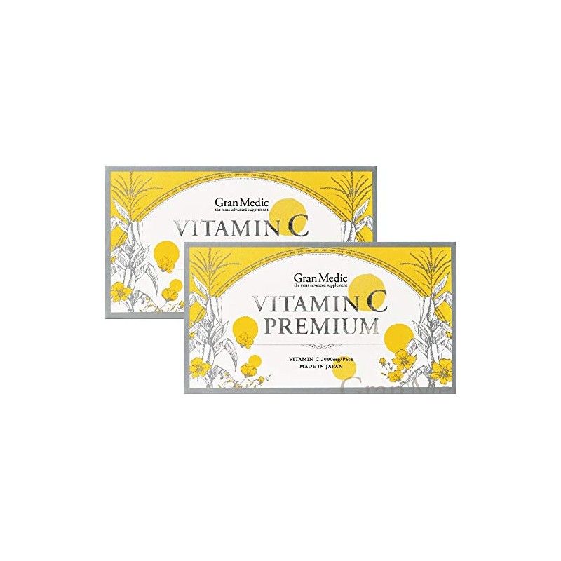 Vitamin C Premium, 30 Packets x 2 Pack Set
