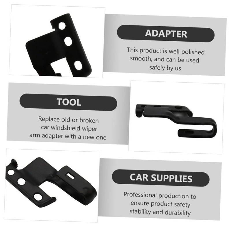 PACKOVE Cost Auto Accessories: Car Windshield Wiper Arm Adapter Kit