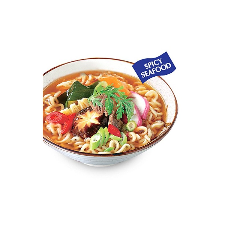 Nongshim Neoguri Spicy Seafood with Udon-Style Noodle, 4.2 Ounce (Pack