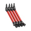 4Pcs RC Driving Front Rear Drive Shaft Drive Axle Steel