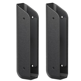 Peakloong Wall Under Desk Laptop Mount Holder (2pcs) –Anti-Scratch Pads Included, Universal for Keyboards, Tablets & More