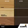 Olympic Maximum 1 gal. SC-1058 Oxford Brown Solid Color Exterior
