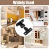 10 X Keku Push in Plinth Fasteners Fittings Press Fit