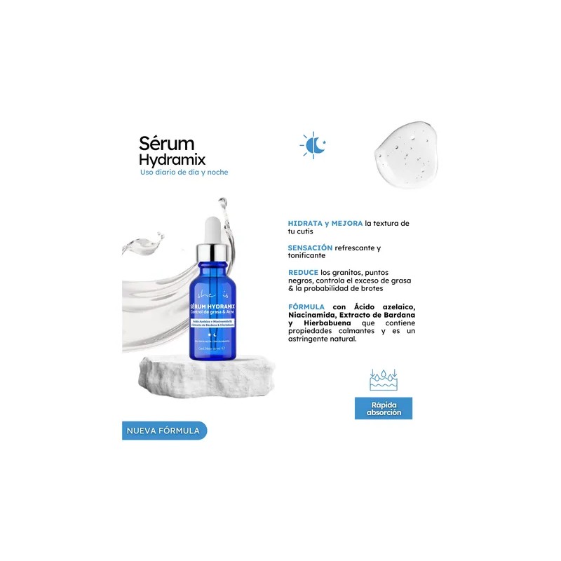 Kit Facial Piel Grasa Y Mixta She Is Skincare Control