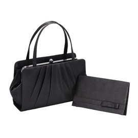 enPremiumLife 27130 Formal Bag Set of 2 with Tassels, Black