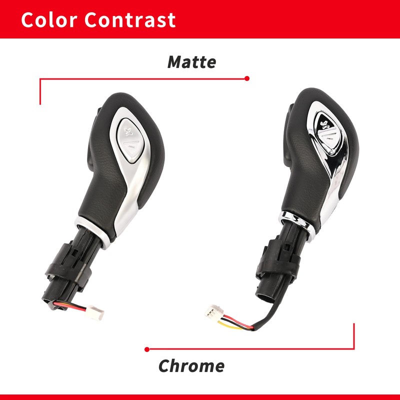 Magimaker Automatic Gear Shift Knob Handle with Button DG9Z-7213-EA for